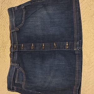Old Navy knee length denim skirt
